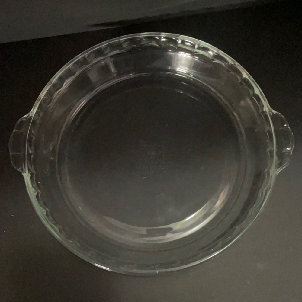 Pyrex Round Glass Vintage Baking Dish Kitchenware